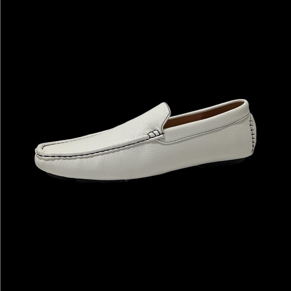 Phat Classic Men’s Driving Shoe Size 11 White Slip On NWOT - Picture 1 of 9